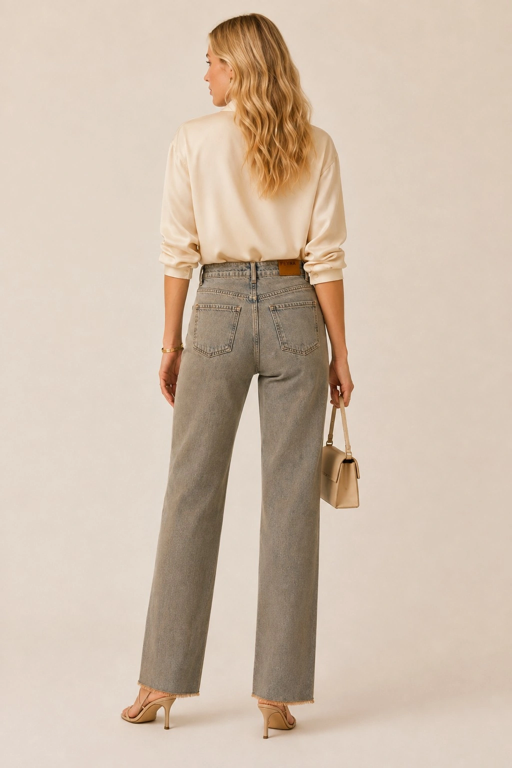 Sera Straight Fit Denim Pantolon