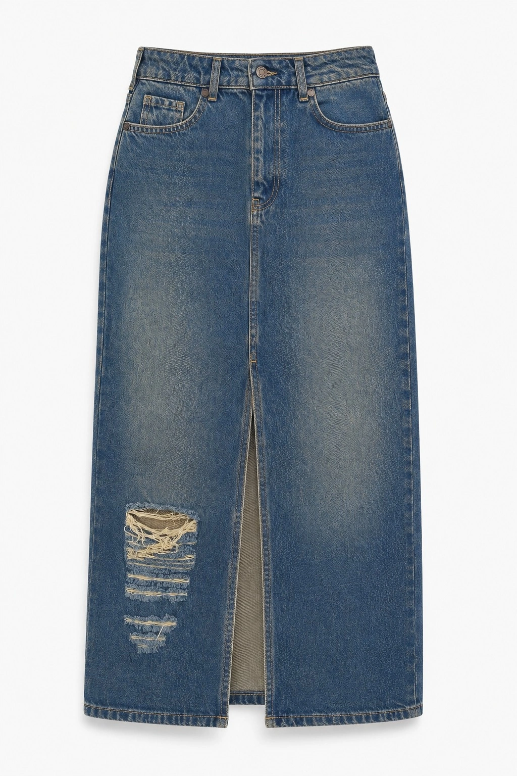 Luna Denim Etek - 5