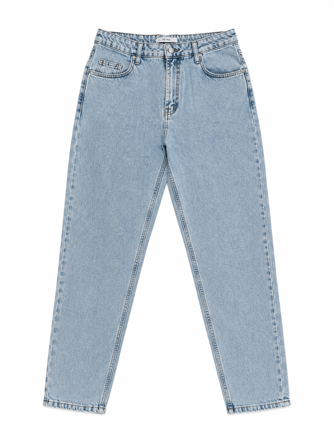 Mira Mom Fit Denim Pantolon - 4