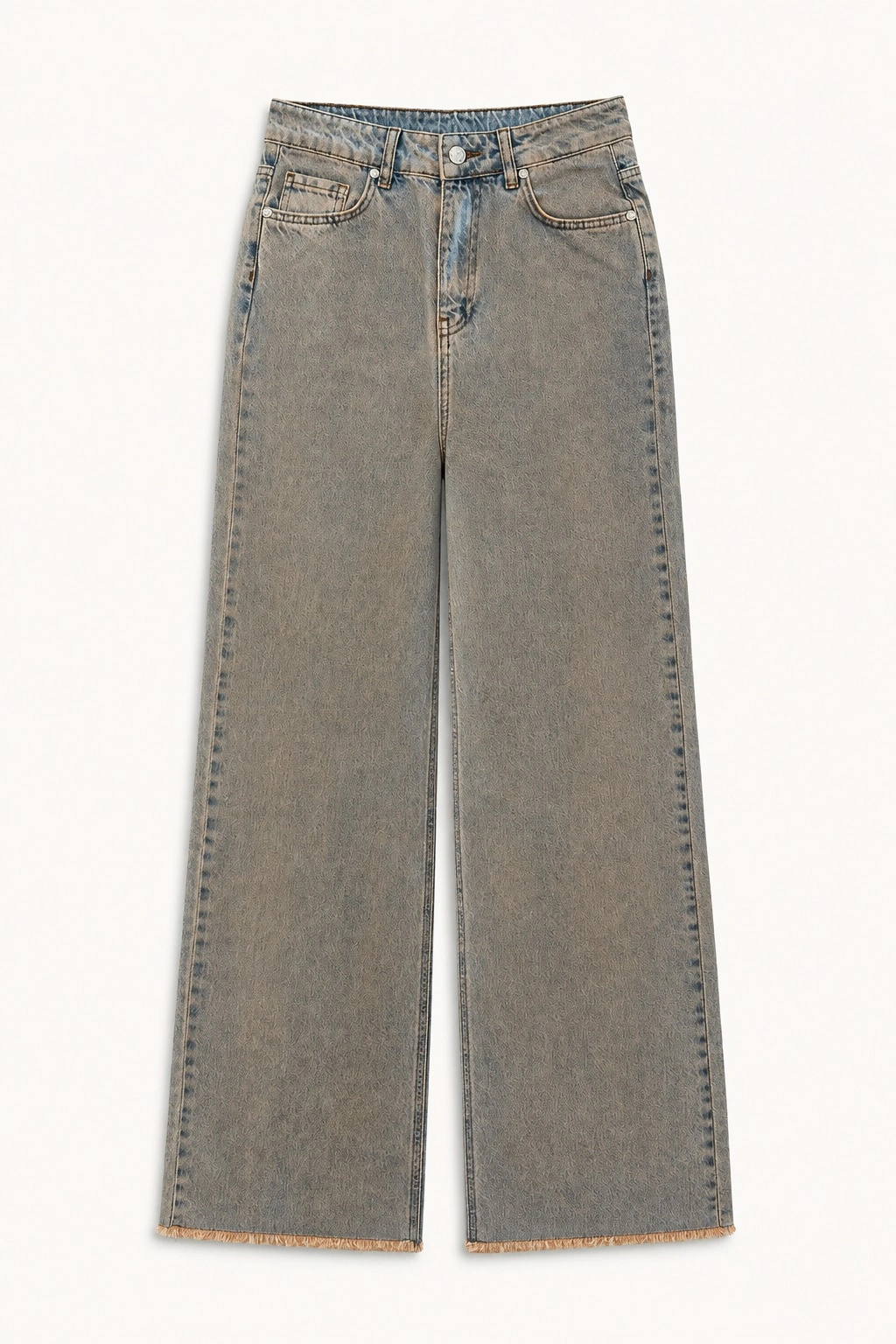 Sera Straight Fit Denim Pantolon
